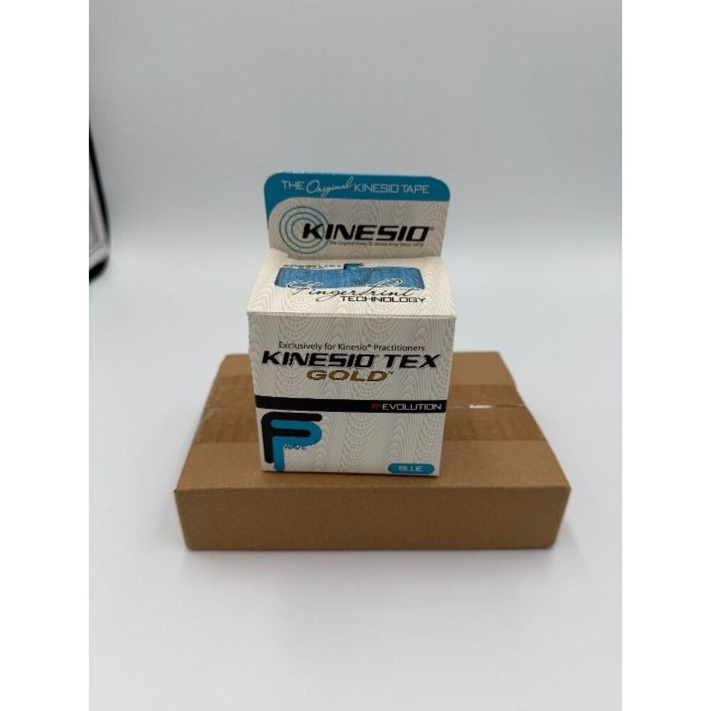 Kinesio Tex Gold 1 Blue Tape, Roll 2" X 16.4' Patented Nano-touch Technology NIB